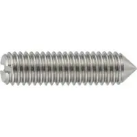 Reyher DIN 553 - Stahl 14H blank - M 8x12 - Gewindestifte mit Schlitz und Spitze