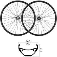 Mvtek 27.5´´ Tubeless Mtb-laufradsatz