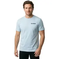 Element T-Shirt "Blazin Chest", Herren, Gr. S, blau (skyway), Obermaterial: 100% Baumwolle., Shirts T-Shirt