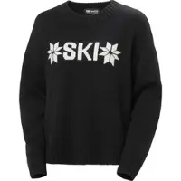 Helly Hansen Women's Bliss Ski Knit Sweater black (990) XS