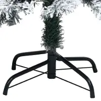 vidaXL Künstlicher Weihnachtsbaum Weiß 240 cm