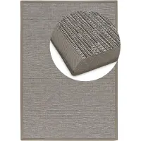 Dekowe Teppich "Naturino Effekt", rechteckig, 8 mm Höhe, Flachgewebe, Sisal-Optik, mit Bordüre, In- und Outdoor geeignet