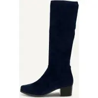 Caprice Damen Langschaft-Stiefel mit Stretch-Schaft Weite G 9-25506-41-1, Größe:38 EU, Farbe:Blau