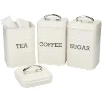 Kitchencraft Tea &amp; Coffee &amp; Sugar Lebensmittelbehälter