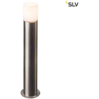 SLV Wegeleuchte Roxy Acryl, Höhe 90 cm, grau, Edelstahl