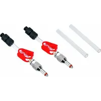Powertools Ersatz-Anschlussstücke Pro Bleed Kit Silber - Bremsenwartungszubehör....