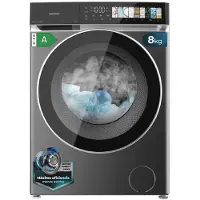 Cecotec Waschmaschine 8Kg Frontlader Bolero DressCode 8970 Direct Drive Steel. Direct Drive Motor, 1400RPM, 11 Programme