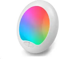 HomeShopXL Nachtlicht Steckdose Stecker Lampe – Stimmungslicht – 7 Farben – für Kinder/Erwachsene