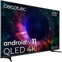 Cecotec VQU30075+S, 190,5 cm (75"), 3840 x 2160 Pixel, 4K Ultra HD, QLED, Smart-TV, Schwarz