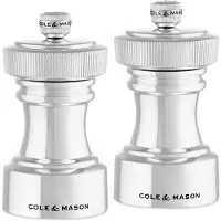 Cole and mason Hoxton Edelstahl versilbert Geschenset 10.4 cm