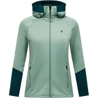 Peak Performance - Women's Rider Essentials Zip Hood - Fleecejacke Gr XS türkis
