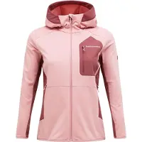 Peak Performance - Women's Utility Light Zip Hood - Fleecejacke Gr XL rosa