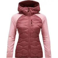 Peak Performance - Women's Helium Down Hybrid Hood - Daunenjacke Gr L rot/rosa