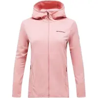 Peak Performance - Women's Light Zip Hood - Fleecejacke Gr M rosa
