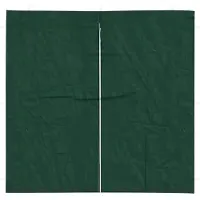 vidaXL Partyzelt-Seitenteil 2 Stk. 200 x 195 cm Grün PE und Stahl