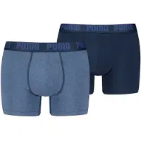 Puma Herren Boxershorts, 2er Pack - Everyday Basic Boxers 2P, Cotton Stretch, einfarbig