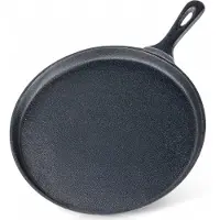 Artemis Bratpfanne aus Gusseisen zum Braten von Pfannkuchen, Omeletts, Eiern, Tortillas, 26 cm