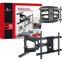 Art GART LCD/LED-TV-Halterung 40-75 Zoll, 45 kg, vertikale/horizontale Verstellung, max. 58-380 mm, VESA 600x400