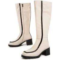 Montevita Heel Boot Linne Weiß