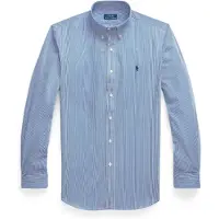 Ralph Lauren für Herren. 710928255007 Custom Fit Hemd blau (XL), Lässig, Baumwolle, Klassisch, Langarm