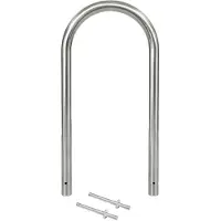 Baumarktplus Fahrradanlehnbügel 115 x 58 cm Edelstahl Ø 60 mm Einbetonieren Fahrradständer ParkerTyp U