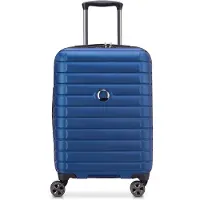 Delsey PARIS Shadow 5.0 Expandable 4DR Cabin Trolley 55 Blue blau 54cm