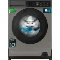 Cecotec Bolero DressCode 850 BI Inverter Steel A, Frontlader, 8 kg, B, 74 dB, 1330 RPM, A