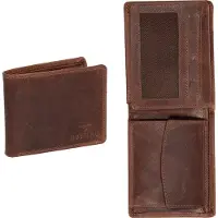 Mustang Leder Geldbörse Udine Wallet Brown braun