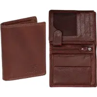 Mustang Udine Wallet Universal Premium Leder Portfolio Corporal Card Leder Brown 06.102001