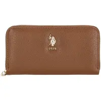 U.s. polo assn. ASSN. Geldbörse New Jones Zip Around Wallet Brown braun