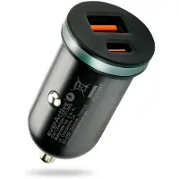 EverActive Car charger CC-30Q USB+ USB-C QC 3.0 PD 35W