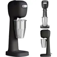 Hendi Milchshake-Mixer Standmixer für Cappuccino Freddo Frappés Schwarz 400W