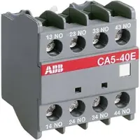 ABB CA5-40E Hilfskontaktblock, 4-polig, 4S, frontseitige Montage 1SBN010040R1040 CA540E