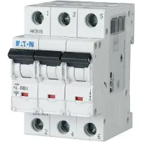 Eaton Power Quality Eaton 236404 Leitungsschutzschalter, 40 A, 3p, Charakteristik: B PXL-B40/3