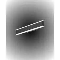 Perenz 16-W-LED-Wandleuchte aus schwarzem Aluminium mit einstellbarer Farbtemperatur (3000 K/4000 K/6000 K) für moderne und elegante Beleuchtung -