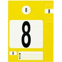 Ks Tools Schlüsselanhänger-Set, 300 Stück gelb - 500.8017 - gelb