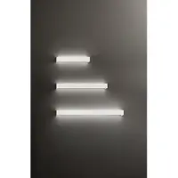 Perenz LED-Wandleuchte aus Aluminium der Serie 8278, mattweiß, 20 W, 3000 K, modernes und schlankes Design für eine elegante Innenbeleuchtung -
