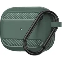 Techsuit Carbon Silicone-Hülle für AirPods 3 – grün