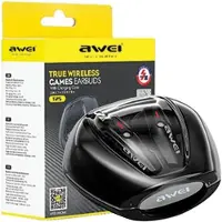 Awei Bluetooth Kopfhörer 5.3 T25 Tws+ Docking Station Schwarz/Schwarz