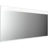 Emco MI 250 LED-Lichtspiegel mit horizontalem Lichtausschnitt, Heizfolie, Waschtischbeleuchtung, Höhe 805mm, 449825016