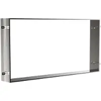 Emco prime Einbaurahmen für Lichtspiegelschrank 1600mm, 949700029