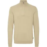 Blend Troyer "Troyer BHPullover", Herren, Gr. 3XL, beige (cornstalk), Obermaterial: 78% Viskose CV. 22% Polyester PES., Pullover Troyer