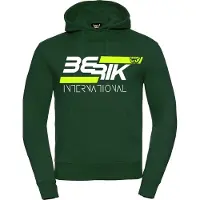 Berik International Hoodie, grün/weiß, S