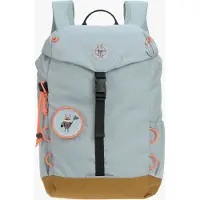 Lassig Kinderrucksack LÄSSIG "Nature, Light Blue", Jungen, Gr. B/H/T: 26cm x 38cm x 14cm, blau (light blau), Polyester, Rucksäcke Kinderrucksack, für Kinder