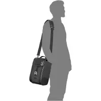 Shad SR38 Satteltasche, Volumen: 10 Liter VOLUMEN: 10 L, SCHWARZ schwarz
