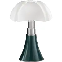 Martinelli Luce Pipistrello Mittel 1965 Tischleuchte Blau-Grün