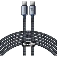Baseus CAJY000701, 2 m, USB C, USB C, 0,48 Gbit/s, Schwarz