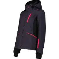 CMP Woman Ski Jacket Zip Hood antracite (U423) 40