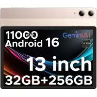 Doogee Tab E3 Pro - Tablet, Android 16, 13 Zoll, 32GB+256GB, 4G LTE, 90Hz,11000mAh/18W, Vier Trompeten