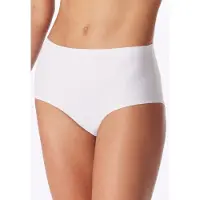 Schiesser Unterwäsche Damen 166916 Invisible Soft White-XXL